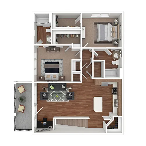 Floor plan B2