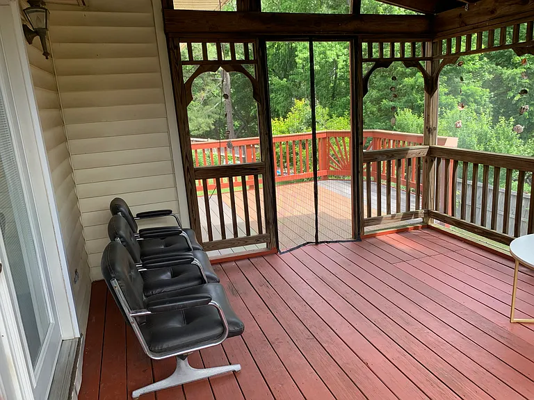 Better view of full Balcony
