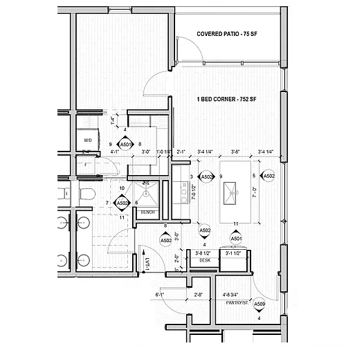 Floor plan The Haven Corner