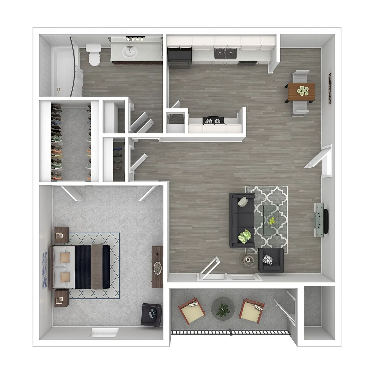 Floor plan A2 Upgrade