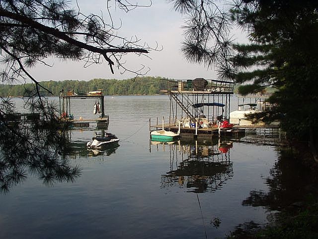 View of lake from property