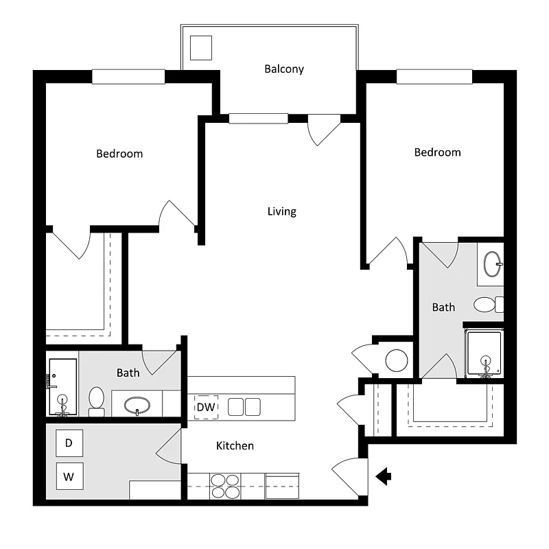 Floor plan C6