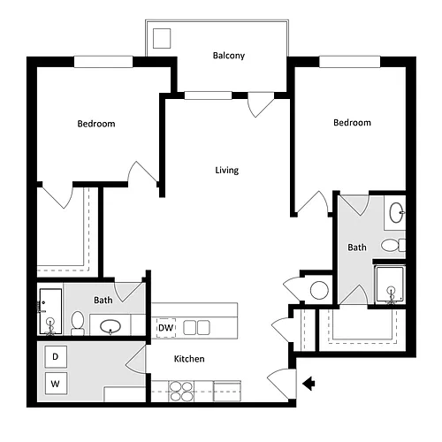 Floor plan C6