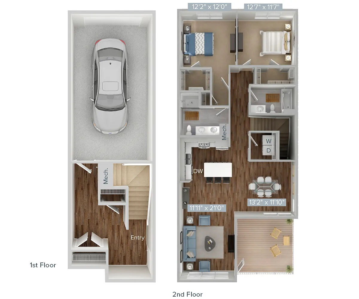 Floor plan B4-1463