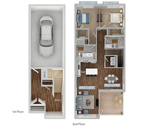Floor plan B4-1463