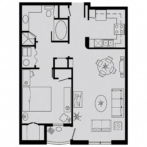 Floor plan 1D