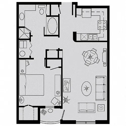 Floor plan 1D