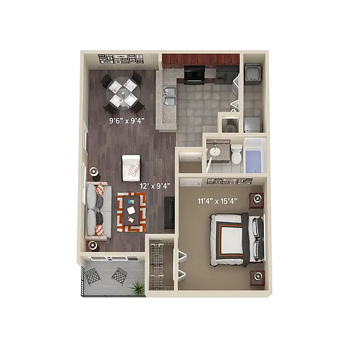 Floor plan A1 ELM
