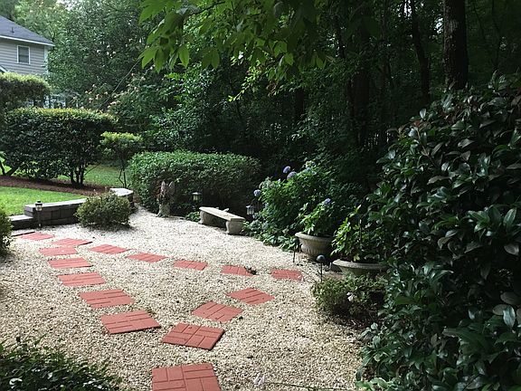 Lower garden