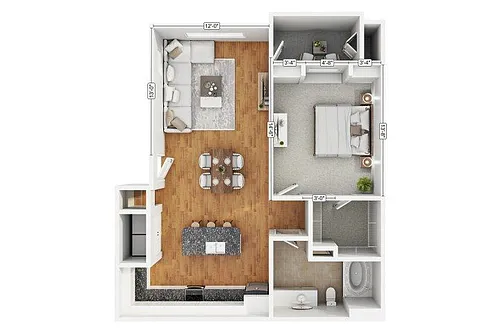 Floor plan A1