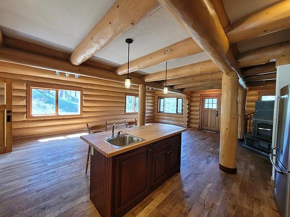 Main floor from the kitchen