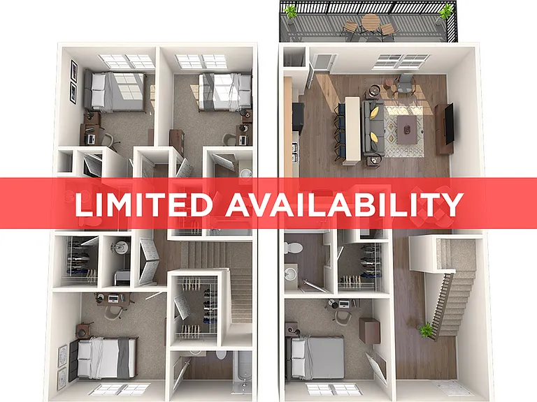 4x4 Townhome 4x4 Townhome