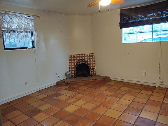 fireplace only for candles .