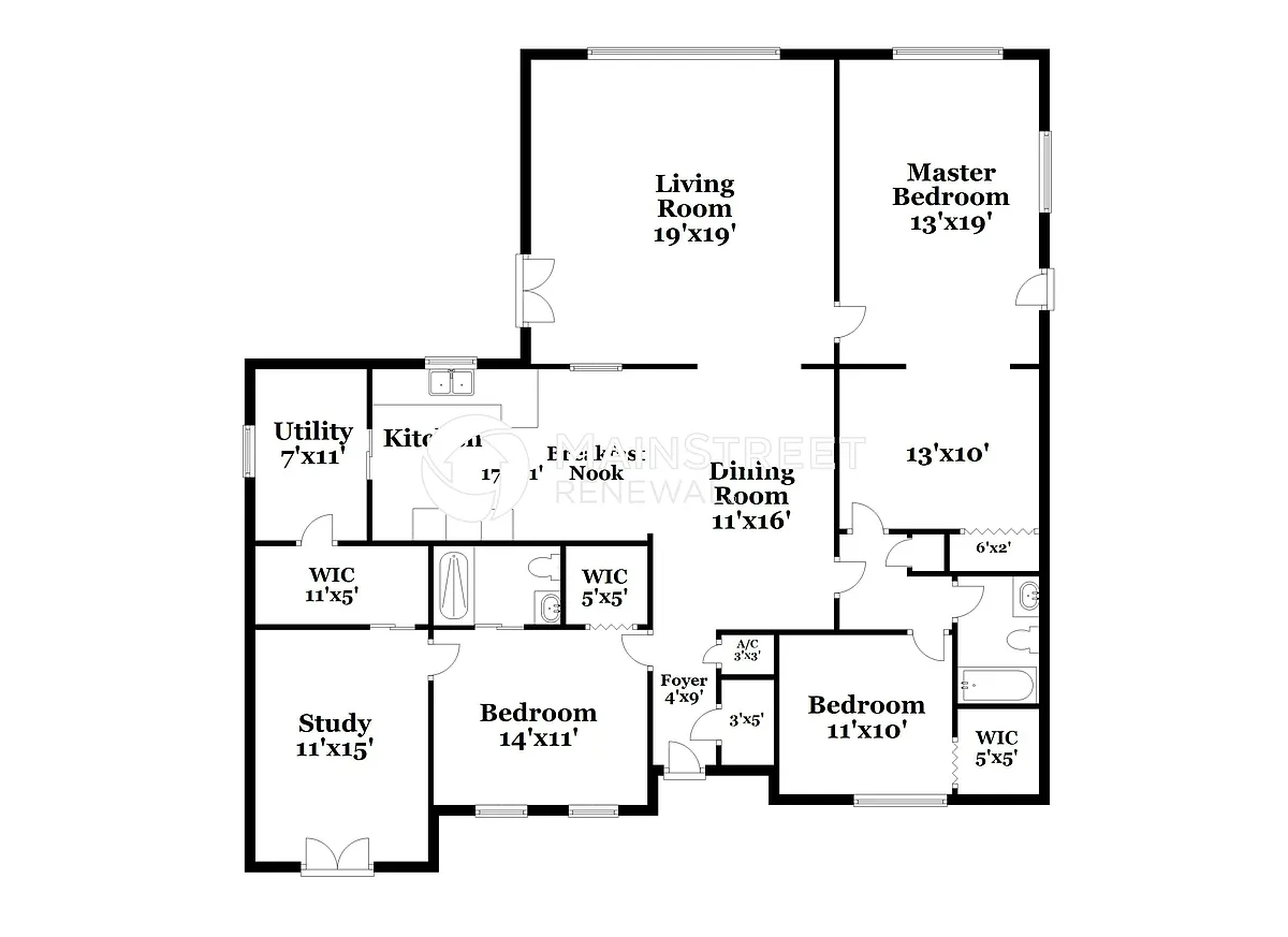 Floor Plan - 1305 Ridgefield Ave