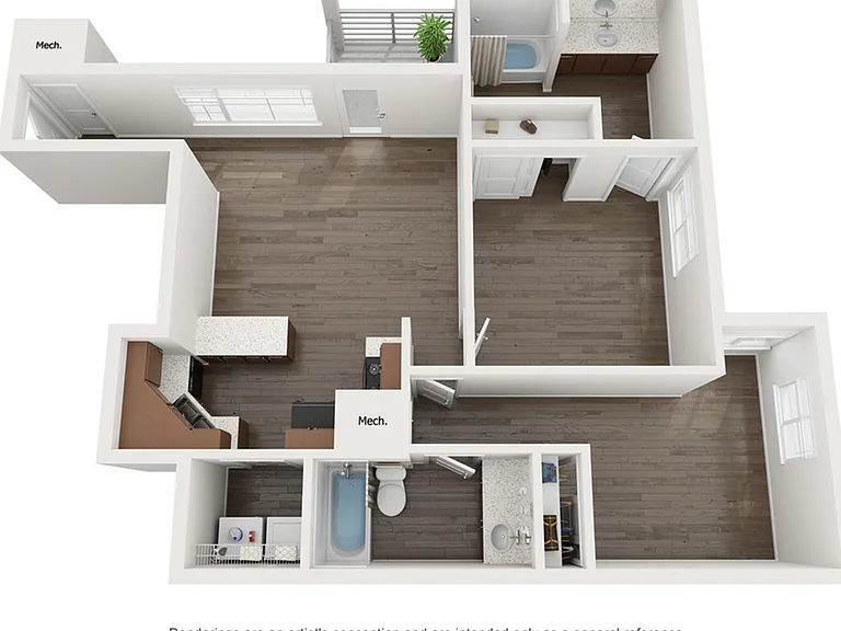 B4BUF 2 Bedroom B4BUF 2 Bedroom