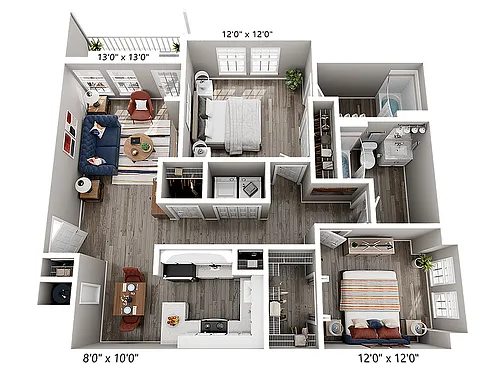 Floor plan B1