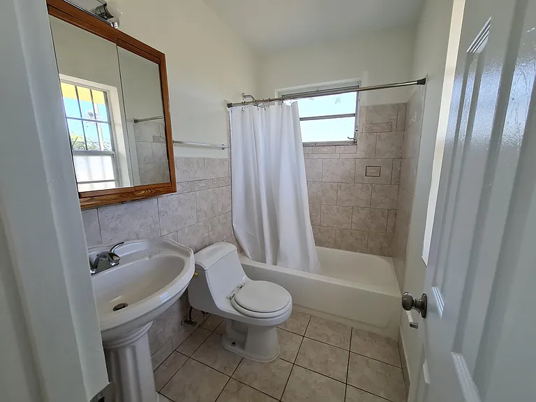 First bathroom