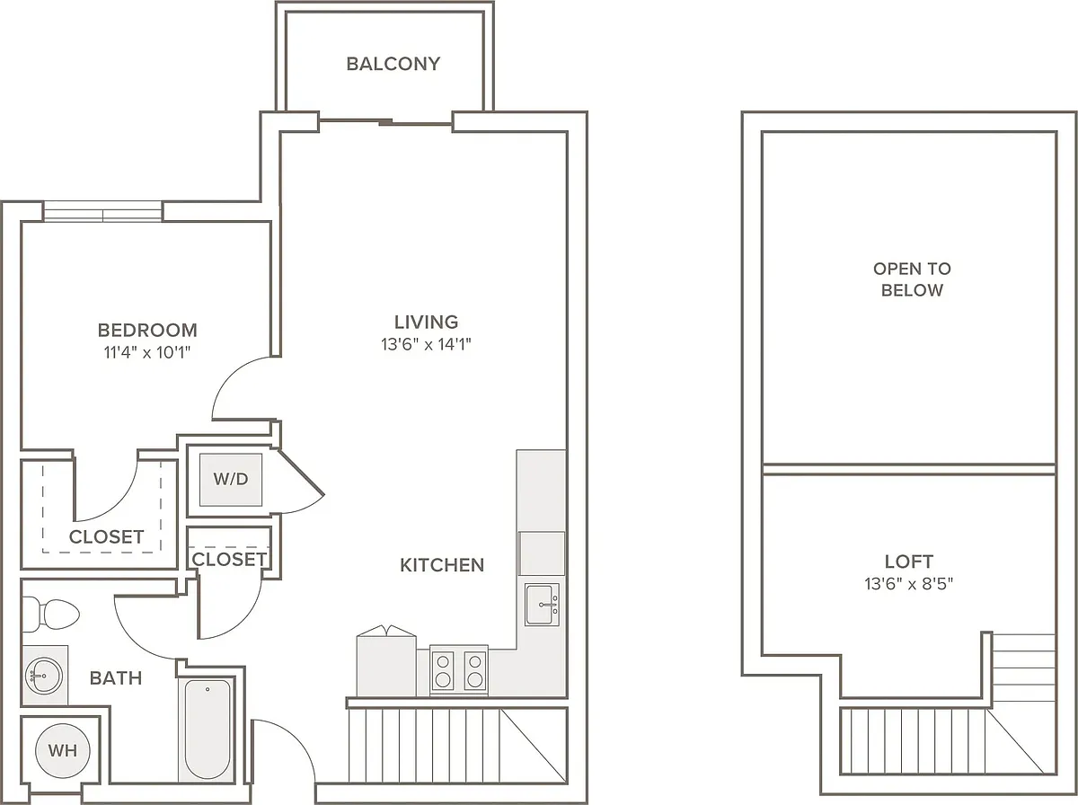 Floor plan A02L