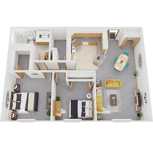 Floor plan 105