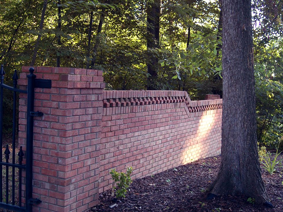 Crafted by local brickmason