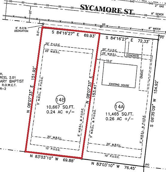 2nd image of 314 Sycamore St Lot 14B