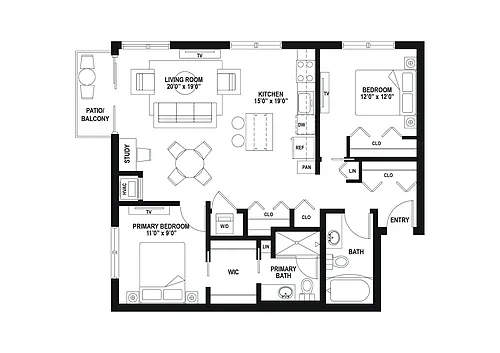 Floor plan CC2