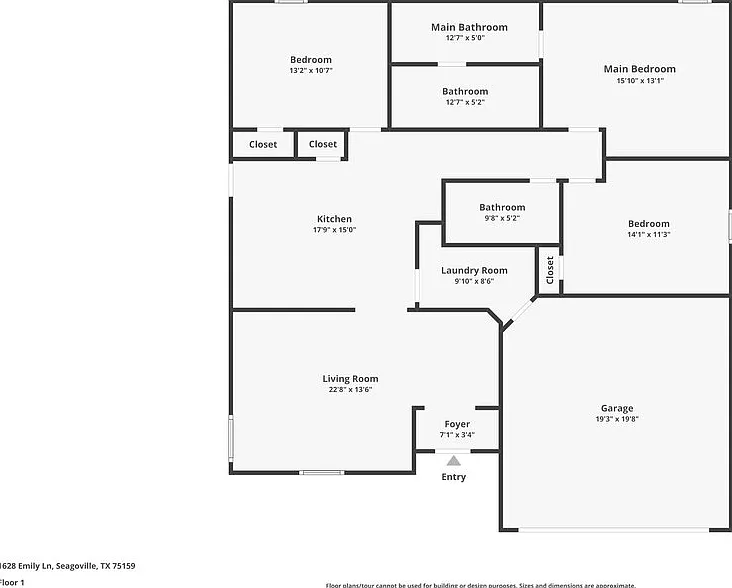 3 bed, 2.0 bath, 1392 sqft, $2,125 — Photo 2