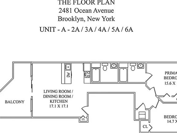 2nd image of 2481 Ocean Ave APT 6A
