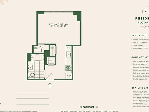 2nd image of 180 Ashland Pl #4005