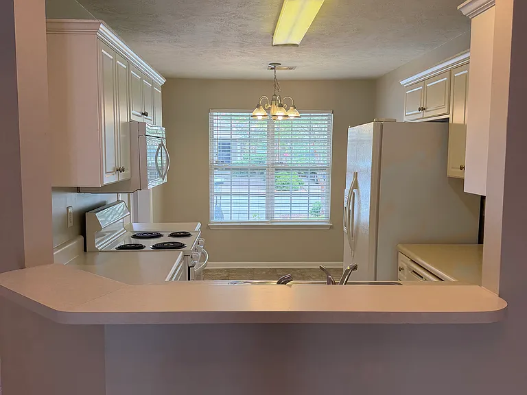 Kitchen view from dining area