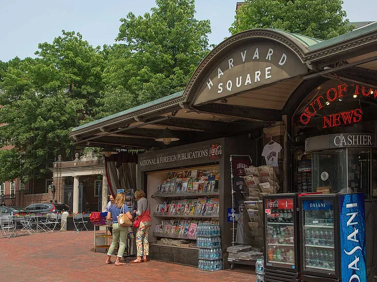 Attend an event or dine out in Harvard Square, at the center of Cambridge