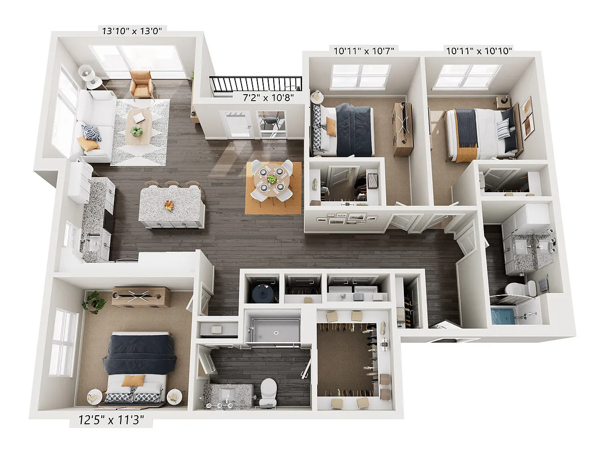 Floor plan C2b