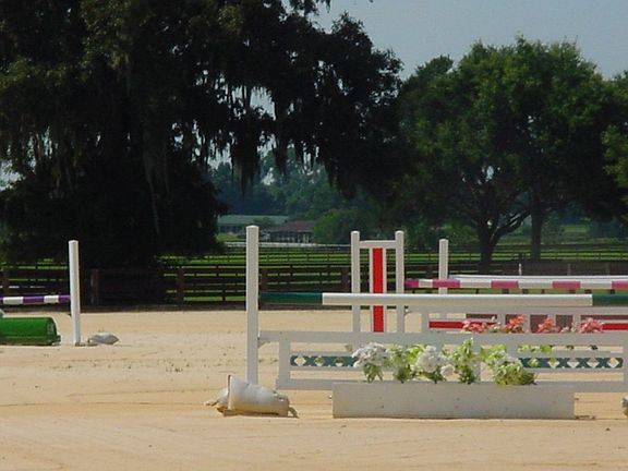 irrigated riding arena