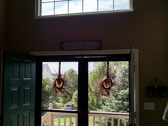 Dramatic two story entry