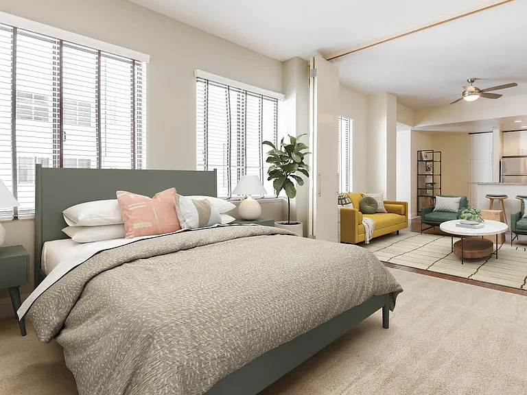 Carpeted Bedroom