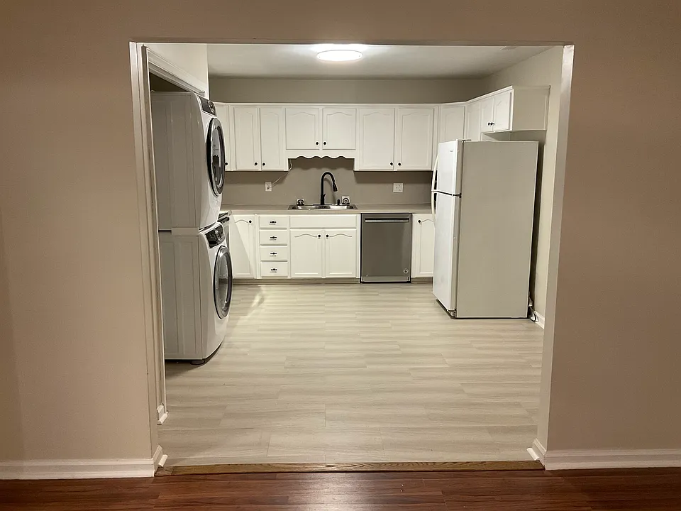 Kitchen looking in from main room