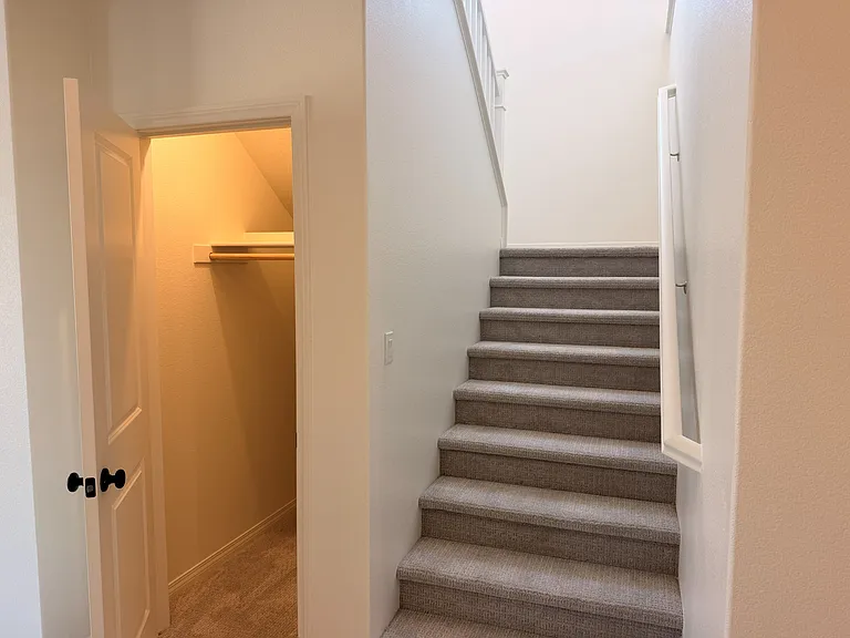 Stairs and storage