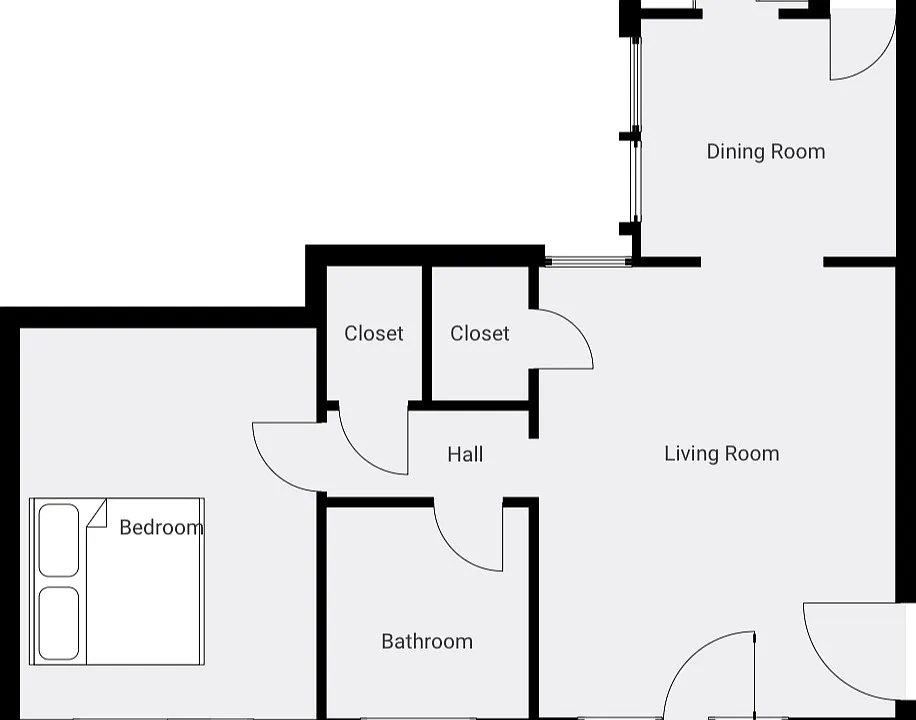 Spacious floor plan!