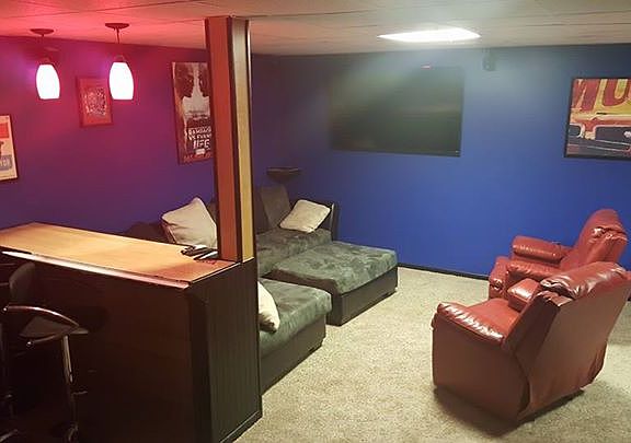 Basement Living Room