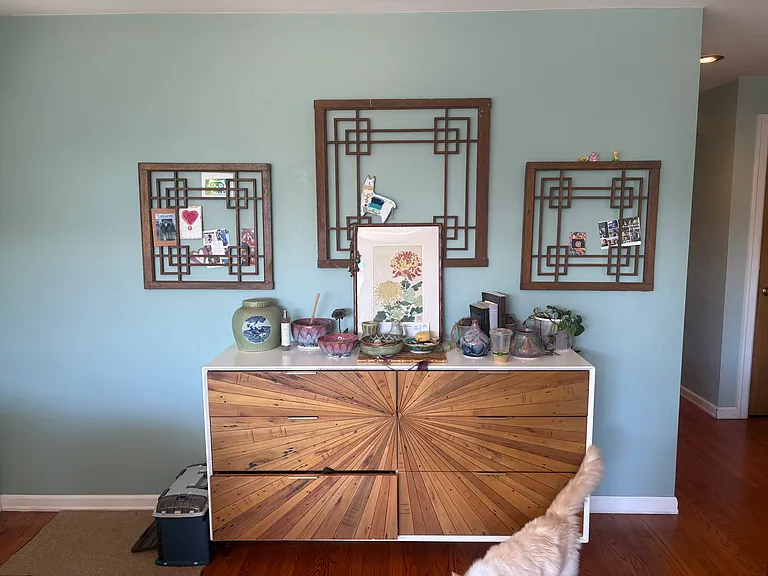 Living Room - door is to left/south