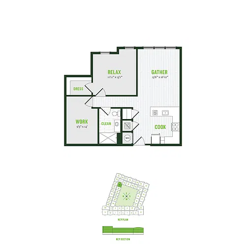 Floor plan A1C