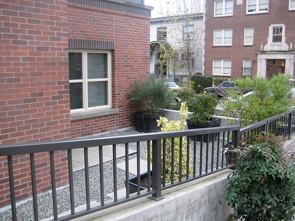 Private patio