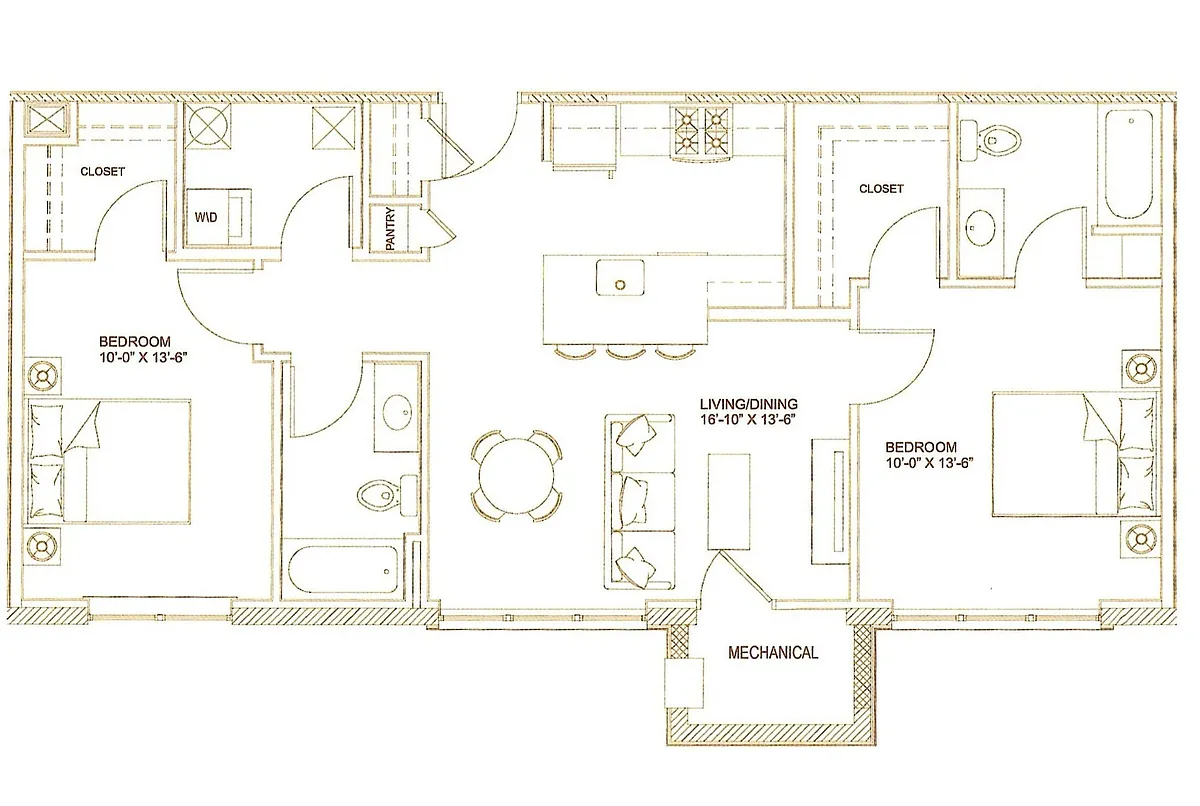 Floor plan The Haywood