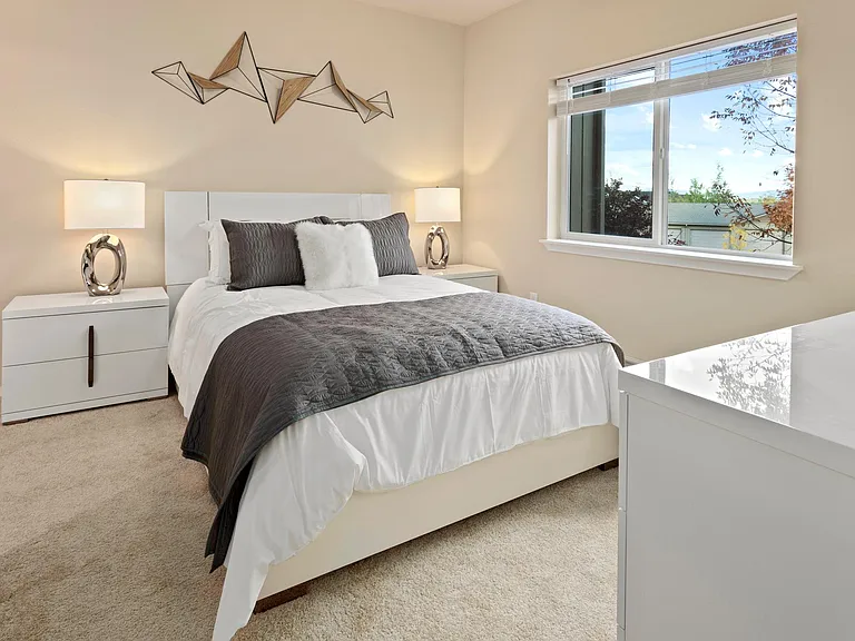 Spacious Master Bedrooms