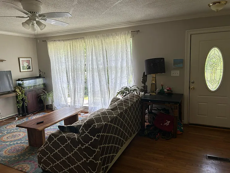 Living room furnished