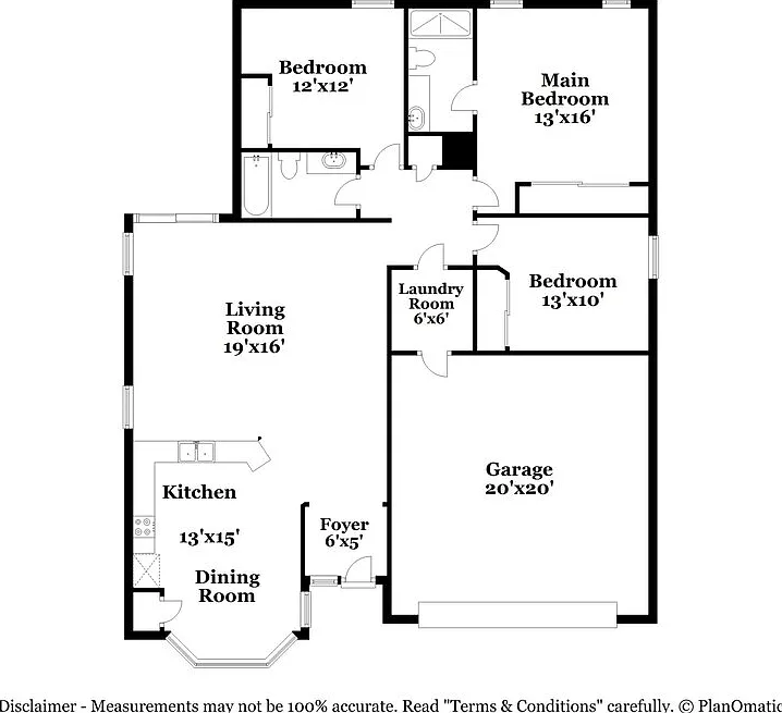 3 bed, 2.0 bath, 1358 sqft, $2,055 — Photo 2
