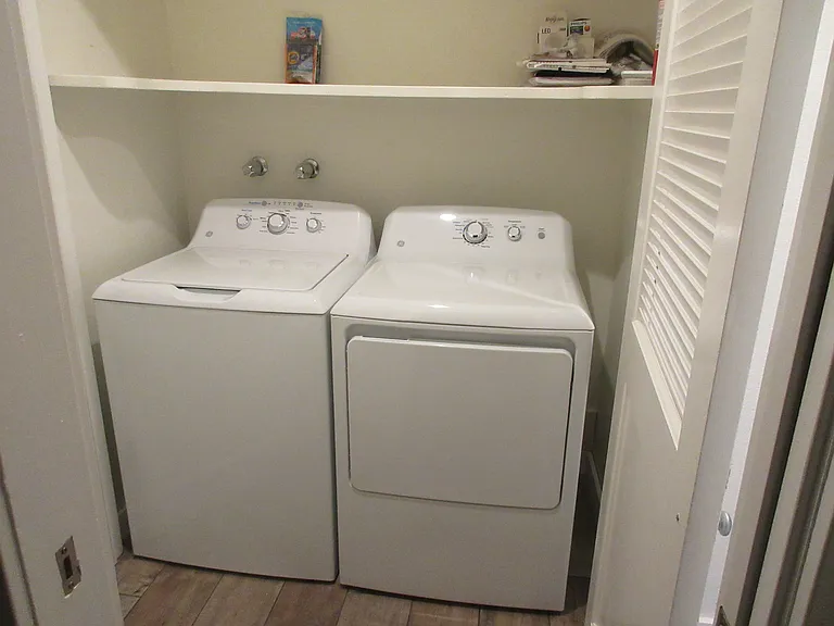 New GE washer& dryer