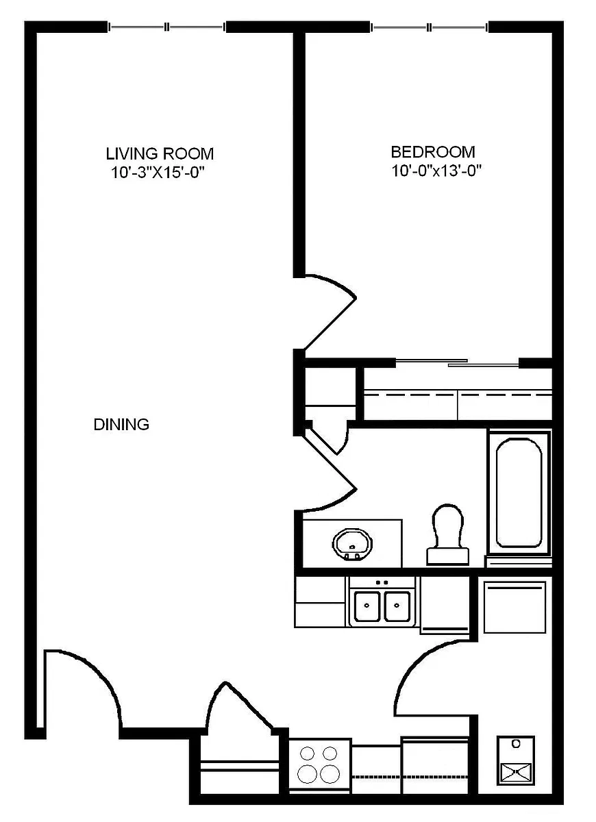 Floor plan Foxtrot II
