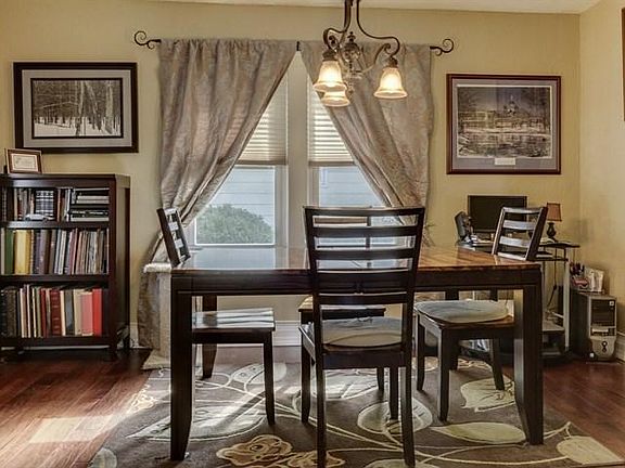 View of dining room from LR