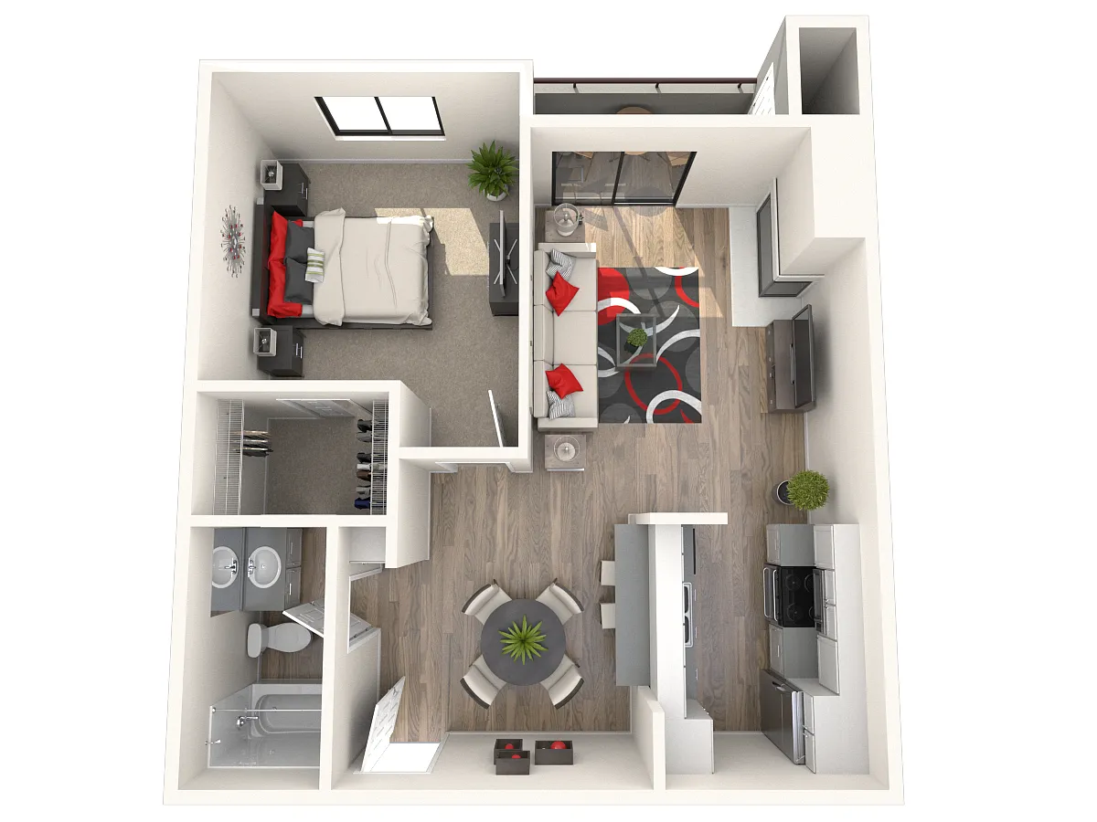 Floor plan Plan C